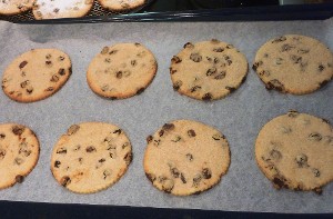 Baked biscuits